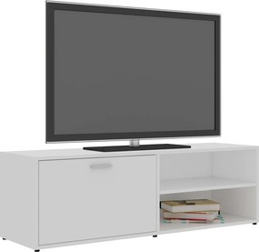 vidaXL Έπιπλο Τηλεόρασης Λευκό 120 x 34 x 37 εκ. από Επεξ. Ξύλο