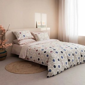 Παπλωματοθήκη Amanda-2 (Σετ 3τμχ) Blue Vesta Home Διπλό 200x240cm 100% Βαμβάκι