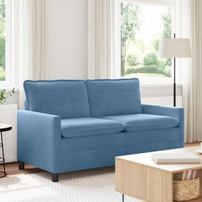 vidaXL Καναπές Μπλε 156 x 81 x 87,5 εκ Ύφασμα