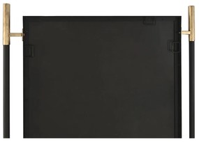 Τοίχο καθρέφτη Home ESPRIT Μαύρο Χρυσό Σύγχρονη