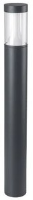 Επιδαπέδιο Φωτιστικό LED 10W IP54 3000K Σκούρο Γκρι E277 Zambelis-E277-Ανθρακί E277