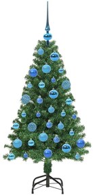 vidaXL Τεχνητό Χριστουγεννιάτικο Δέντρο με 150 LED Πράσινο 120 cm