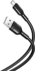 XO cable NB212 USB - microUSB 1,0 m 2,1A black