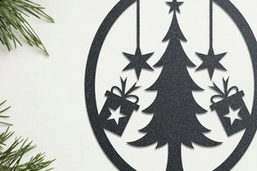 Intra απο ξύλο plywood 3mm-4mm πάχος - Χριστουγεννιάτικη διακόσμηση τοίχου με Laser Cut  Δίασταση 15x15 cm INTRAFABR-107873357