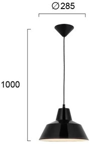 Φωτιστικό Viokef Glen-Μαύρο