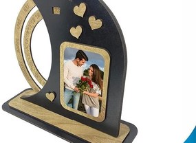 Intra απο ξύλο plywood 3mm-4mm πάχος Calendar , Perpetual Calendar Δίασταση 15x15 cm INTRAFABR-35441303