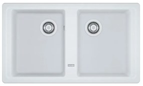 Franke Smartline Basis BFG 620 Polar White Γρανιτένιος Νεροχύτης 80 cm