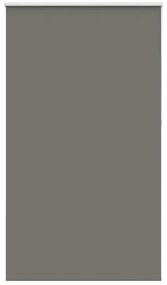 vidaXL Roller Blind Blackout γκρί 130x210 cm Πλάτος υφάσματος 126,6cm