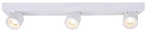 Σποτ Τρίφωτο LED Aca Pluto RA33LEDS54WH White