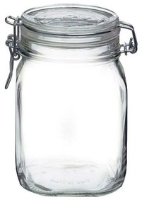 Βάζο Αποθήκευσης Fido BR00600722 1000ml Clear Bormioli Rocco Glass