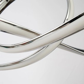 Φωτιστικό Οροφής LED Dimmable Homelighting Malbera 77-8127 Chrome