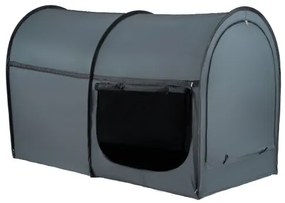 VEVOR 4 Doors Bed Tent Breathable Tent Light Blackout with 0.28 in Fiber Poles