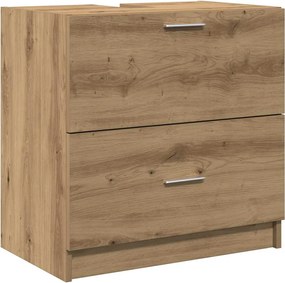 vidaXL Ντουλάπι Μπάνιου Artisan Oak 59 x 37 x 59 cm Επεξεργασμένο ξύλο