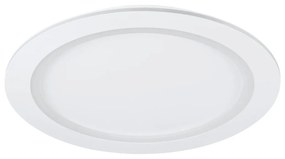 Πλαφονιέρα Οροφής Λευκή 59,5xH5cm LED 2700-6500Κ 4600lm Ρυθμιζόμενο Εφαρμογή Τηλεχειριστήριο Eglo Padrogiano-Z 900487