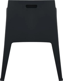 ΠΟΛΥΘΡΟΝΑ ΠΟΛΥΠΡΟΠΥΛΕΝΙΟΥ SLEEK HM6370.02 ΜΑΥΡΗ 68x63x82,5Υεκ.
