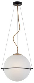 Φωτιστικό Οροφής Ferero 3093800 Black-Gold Viokef Metal, Glass