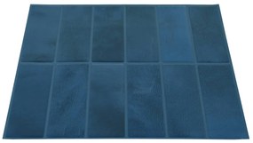 vidaXL Ορθογώνιο Πλακάκι 50 pcs Μπλε 29 x 23 x 0,08 εκ