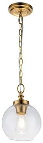Κρεμαστό Φωτιστικό Οροφής 1xE27 Tabby Elstead Lighting-FE-TABBY-P-S-BB-Ορείχαλκος FE-TABBY-P-S-BB
