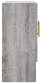 vidaXL Ντουλάπι Τοίχου Γκρι Sonoma 60 x 31 x 70 εκ. από Επεξεργ. Ξύλο
