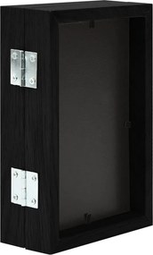 vidaXL Διπλή Κορνίζα Κολάζ Μαύρη 2 x (13 x 18 εκ.)