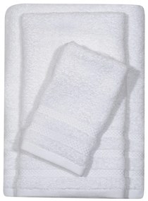 Πετσέτα Χεριών (30x50) Das Home Happy Towels 500gsm Λευκό