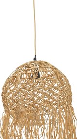 Φωτιστικό οροφής Amelon Inart E27 φυσικό Φ40x110εκ