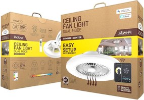 Φωτιστικό Οροφής Muvit iO Λευκό Wi-Fi