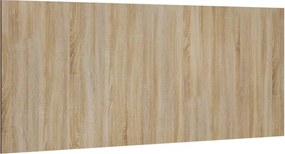 vidaXL Κεφαλάρι Κρεβατιού Sonoma Δρυς 200x1,5x80 εκ. Επεξεργ. Ξύλο