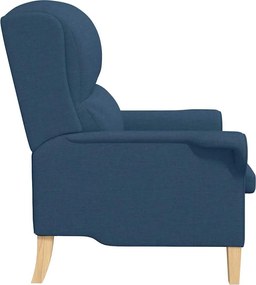 vidaXL Πολυθρόνα Μπλε 76 x 94 x 102 εκ. ύφασμα