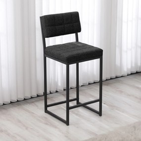 Bar Stool Retro - Anthracite Anthracite
