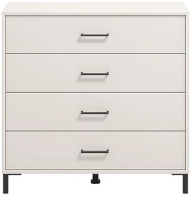 Κομότα - Συρταριέρα Vienne  4F Cashmere 93x40x90 εκ. 93x40x90 εκ.
