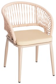 ΠΟΛΥΘΡΟΝΑ ΑΛΟΥΜΙΝΙΟΥ MAGNET HM6287.04 ΓΚΡΙ ΜΕ ΚΑΠΟΥΤΣΙΝΟ P.E.ΣΧΟΙΝΙ 59x61x81.5Υεκ