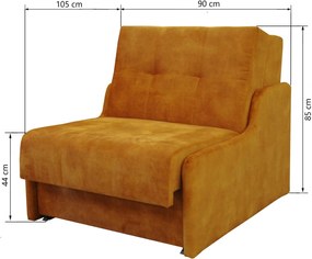Πολυθρόνα - Κρεβάτι Citrine