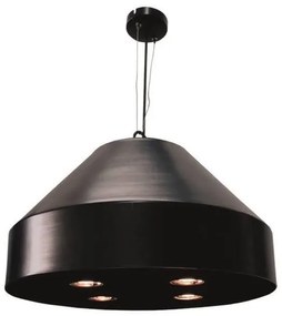 Κρεμαστό Φωτιστικό Οροφής 301 Αλουμινίου LIGHTUP-301-BLACK-Μαύρο 301-BLACK