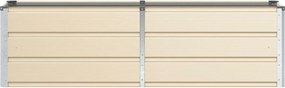 vidaXL Γλάστρα Ελεφαντόδοντο 160 x 40 x 45 cm Ατσάλι