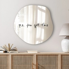Αυτοκόλλητο για καθρέφτη S34 – P.S. you got this