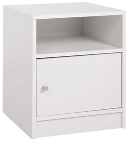ΚΟΜΟΔΙΝΟ ΜΕΛΑΜΙΝΗΣ MALORY HM2205.05 ΛΕΥΚO 40x40x50Yεκ.