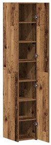 vidaXL Highboard Παλαιό ξύλο 30 x 42.5 x 185 εκ Επεξεργασμένο ξύλο