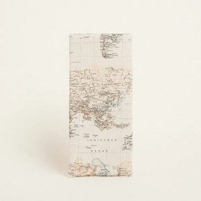 Beauty Home ΔΙΑΚΟΣΜΗΤΙΚΟ ΛΑΜΠΑΔΑΣ ΧΑΡΤΗ VINTAGE   35 x 22 cm