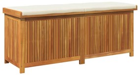 vidaXL Κουτί Μαξιλαριών Εξ. Χώρου 150x50x60,5 εκ. Μασίφ Ξύλο Ελάτης