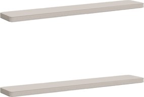 vidaXL Μαξιλάρια Πάγκου 2 Τεμαχίων VUGHT 2 pcs 100% Πολυεστέρας Λευκό