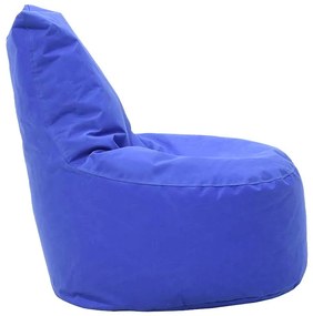 Πουφ πολυθρόνα Norm PRO pakoworld υφασμάτινο αδιάβροχο μπλε