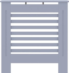 vidaXL Κάλυμμα Καλοριφέρ Γκρι 78 εκ. από MDF