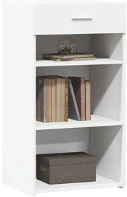 vidaXL Συρταριέρα Λευκή 50x42,5x93 εκ. από Επεξεργασμένο Ξύλο