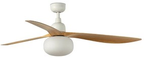 Ανεμιστήρας Οροφής Outwood L 34361-11L 1XE27 IP44 D150cm White-Oak Faro Barcelona