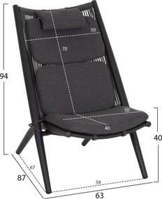 ΠΟΛΥΘΡΟΝΑ RELAX REMUS HM6642.01 ΑΛΟΥΜΙΝΙΟ ΑΝΘΡΑΚΙ-ΣΧΟΙΝΙ OLEFIN ΑΝΘΡΑΚΙ 63x87x94Υεκ.