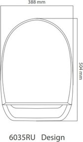 Uspa Design 6035RU - Ηλεκτρονικό κάθισμα μπιντέ