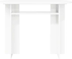 vidaXL Τραπέζι κονσόλας Λευκό 100 x 39,5 x 75 εκ Επεξεργασμένο Ξύλο