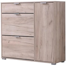 Παπουτσοθήκη Arco 2 Γκρί Δρύς 102x33x94,5 εκ. 102x33x94.5 εκ.