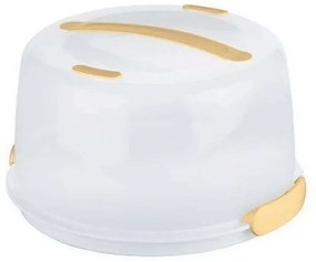 Τουρτιέρα Με Παγοκύστη Και Καπάκι Delicia 630840 34x18cm Clear Tescoma Plastic